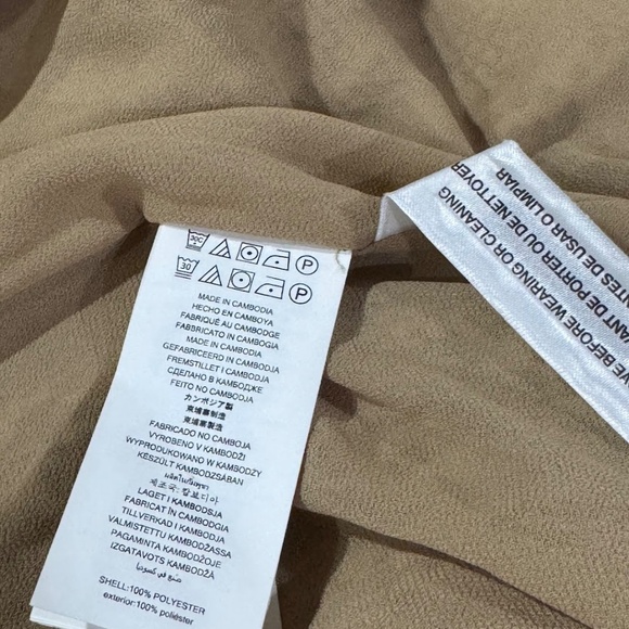 MICHAEL Michael Kors Python Snakeskin Print Animal Print Wrap Midi Skirt Size S - Picture 5 of 6